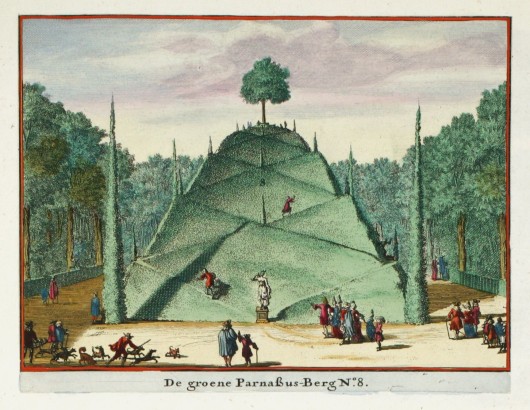 De groene Parnassus Berg