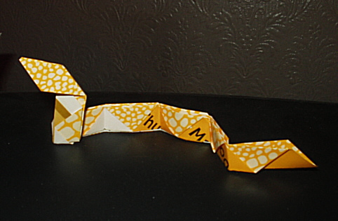 Origami de serpent