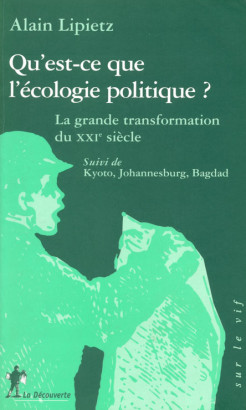 Qu'est ce que l'écologie politique