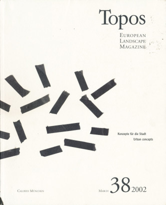 Topos 38 Konzepte für die Stadt