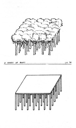 Two kinds of roofs