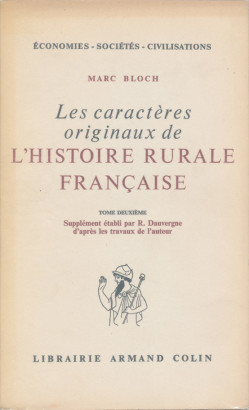 L'histoire rurale française tome deuxième