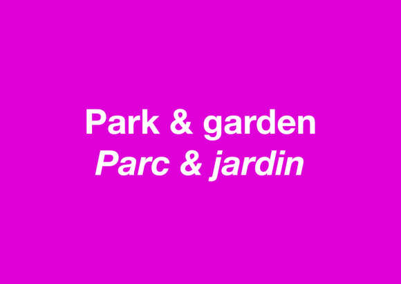 Parc et jardin